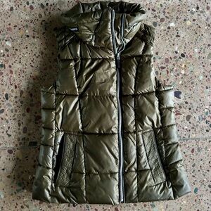 Marc New York Olive Green Puffer Vest